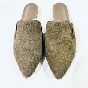 Jenni Kayne pony hair mule light brown size 37 - worn once